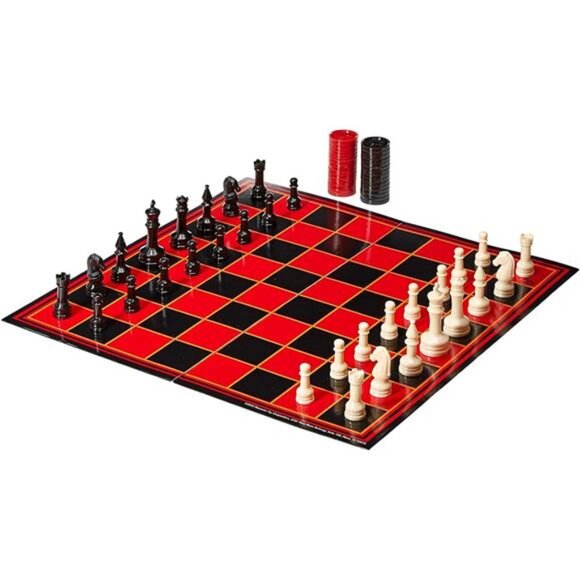 Pressman Chess / Checkers / Backgammon - 3 Games - Picture 2 of 5
